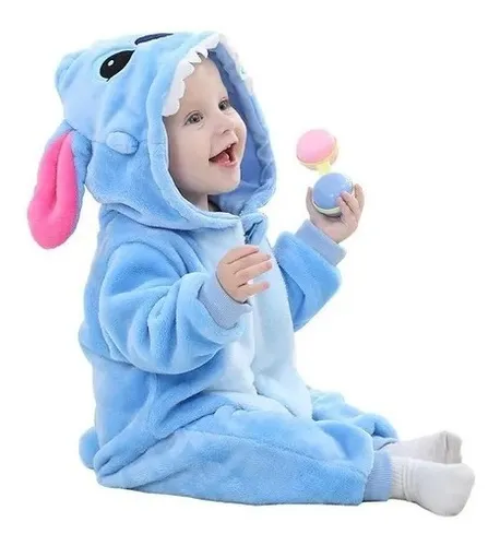 Pijama Y Disfraz Stitch Kigurumi Niño Y Adulto