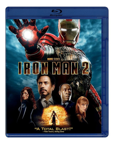 Iron Man 2 Dos Marvel Importada Pelicula Blu-ray