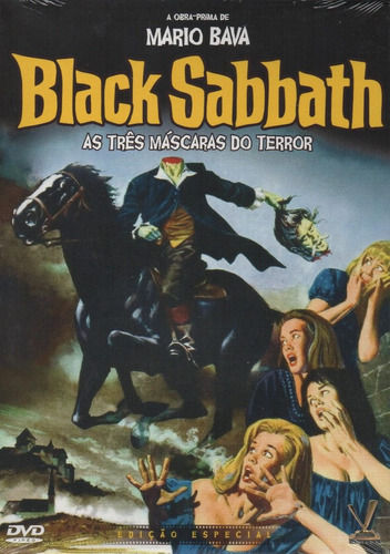 Black Sabbath - As Três Máscaras Do Terror - Box Com 2 Dvds
