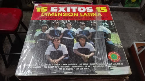 Lp Dimension Latina 15 Exitos Acetato,long,play