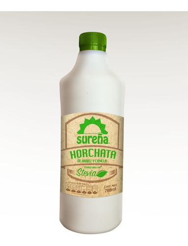 Horchata Endulzada Con Stevia Sureña Pack De 12 Pzs