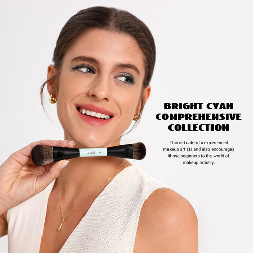 Juego De Brochas De Maquillaje Jessup, 10 Unidades, Libres D