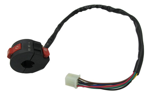 3 Function Left Handlebar Switch 6 Pcs