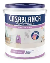 Comprar Latex Casablanca Performance Superlavable Interior Mate 4 Lt