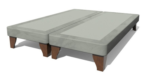 Base Cama Europea 2 Plazas Dividida Box 150x200