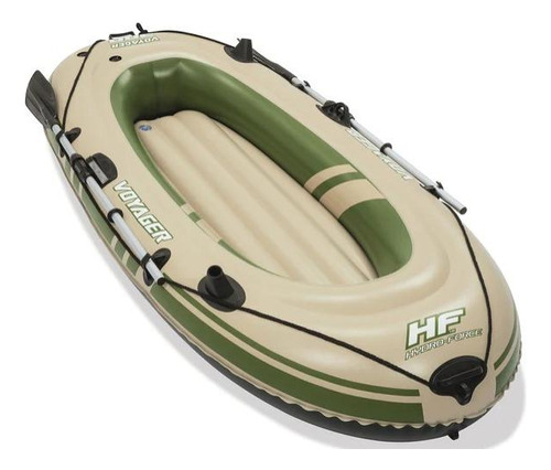 Bote Inflable Con Remos Voyager 300 2.43m X 1.02m Bestway 