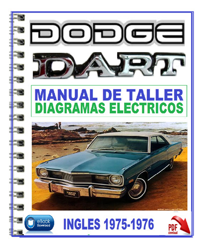 Manual De Taller Servicio Reparación Dodge Dart Gt 1970-1975