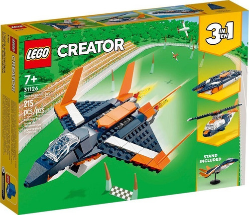 Lego 31126 Creator 3in1 Reactor Supersónico Original Nuevo