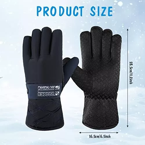 2 Pares De Guantes De Invierno Para Nieve Para Hombre, De A