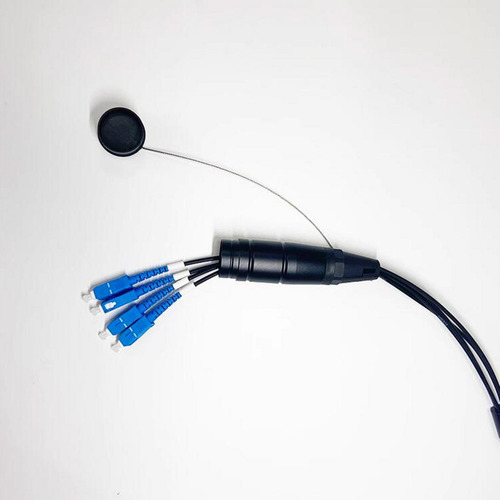 10 Conector Impermeable Al Aire Libre Cable Óptico Cable