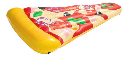  Colchoneta Inflable Bestway Salvavidas Forma De Pizza 44038