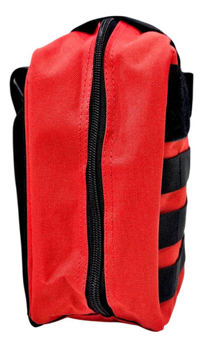 Mochila Botiquin Tactico Ligero Para Primero Auxilios Color Rojo