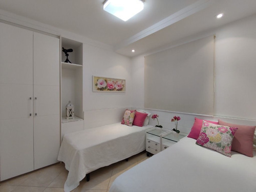 Imagem 19 de 26 de Apartamento Na Praia, Alto Padrão, Frente Mar, 4 Suítes, Varanda Gourmet, Lazer, 2 Vagas, Astúrias, Guarujá. - Ap5288