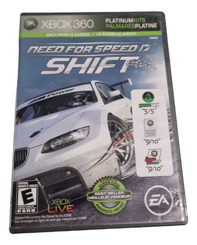 Need For Speed Shift Xbox 360 Fisico (Reacondicionado)