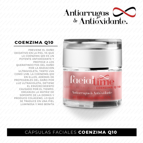 Facial Time Kit 3 Cápsulas Faciales Vit E, C Y Colágeno