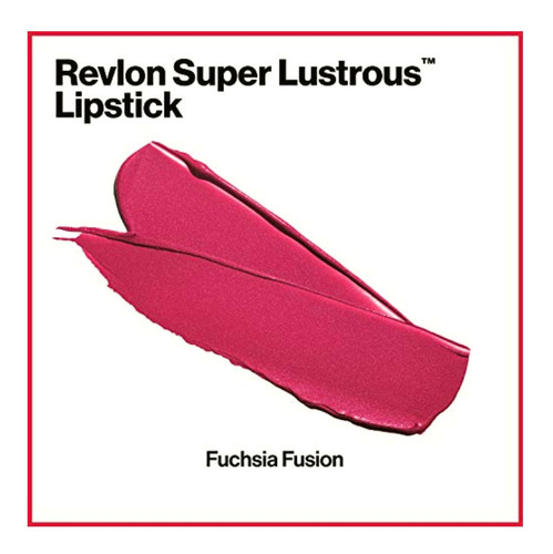 Revlon Super Lustrous Lipstick, Fuchsia Fusion