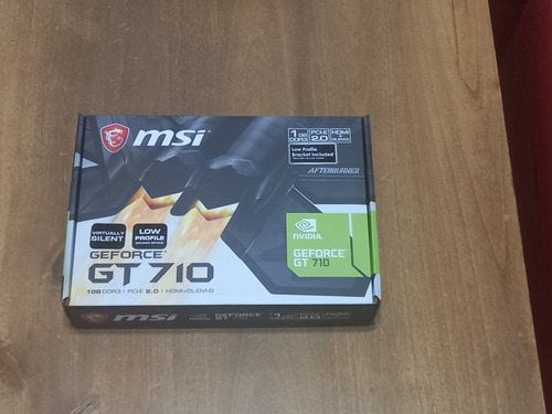 Placa De Video Msi Gt710 1gb Ddr3