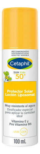 Protector Solar Cetaphil Sun Kids Vitamina E Fps 50 - 150ml