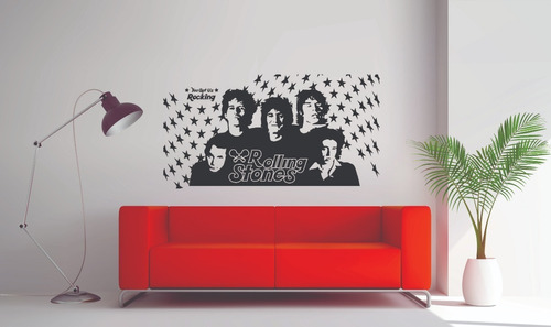 Vinilo Decorativo  Rolling Stones