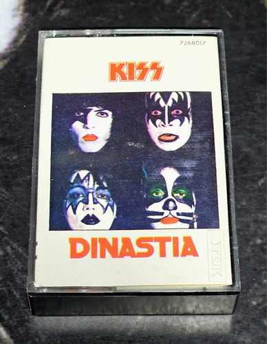 Kiss Cassette Dinastía Nacional 1ra Edición 1979 Impecable 