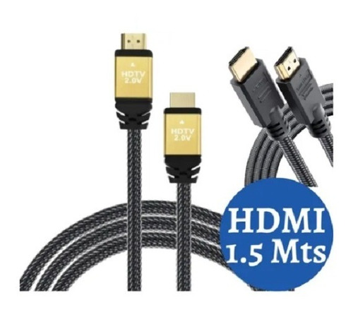 Cable Hdmi Full Hd 1.5 Metros 1080p  3d Ps3 Dvr Dvd