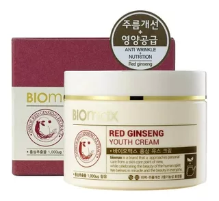 Biomax Red Ginseng Youth Cream Antiarrugas 100ml (korea)