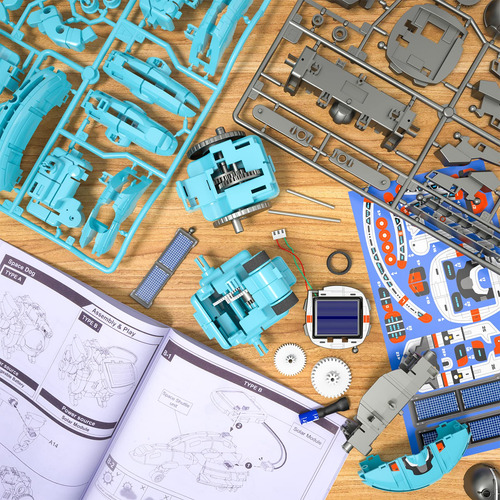 Kit De Robot Solar Stem Projects Building Science Lucky Doug