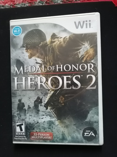 Nintendo Wii Juego Medal Of Honor Héroes 2 