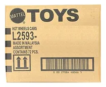 Comprar Mattel Hot Wheels Caja Con 72 Autos