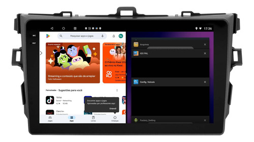 Central Multimidia Corolla 09 A 13 9p Android 14 2gb Gps Cam