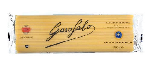 Fideos Linguine Garofalo 500 Gr. Origen Italia 