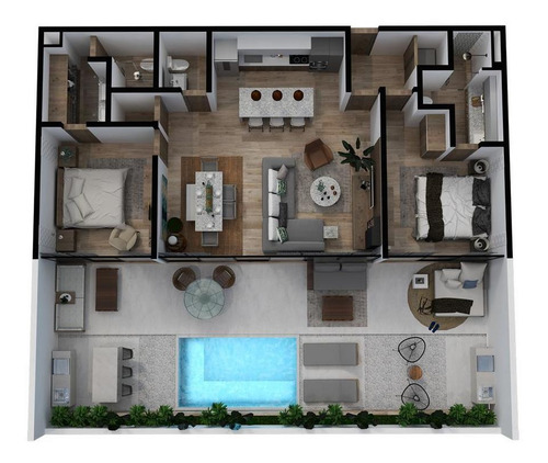 Imagen 6 de 10 de Venta De Departamentos En Tulum - 101 Park