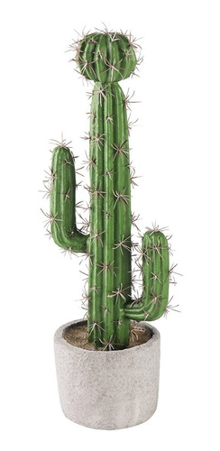 Cactus Artificial De 33 Centímetros Imitación Realista