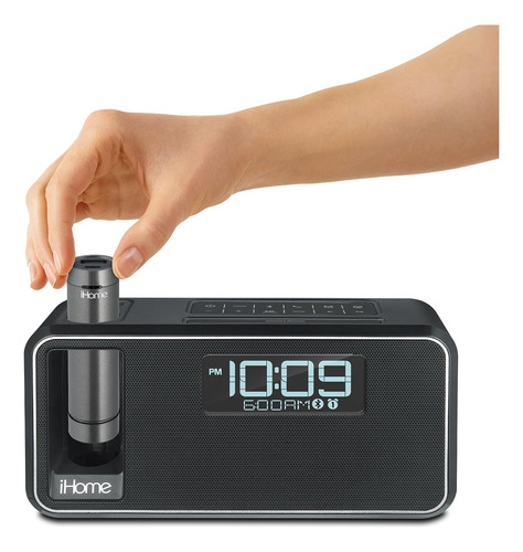 Ihome Ikn105bc Reloj Despertador Estéreo Con Bluetooth De Do