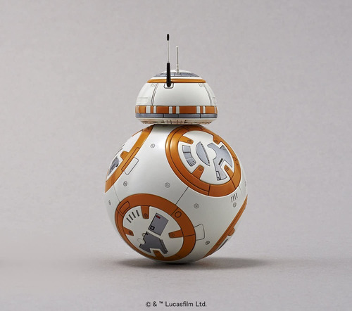 Bandai Hobby Star Wars 1/12 Modelo De Plástico Bb-8 Y R2-d2