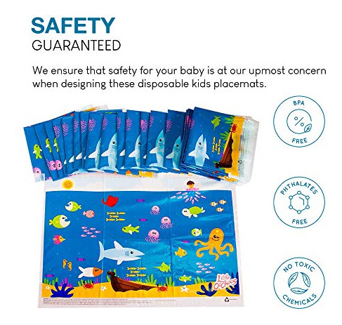 Placemats Desechables Bajo El Agua Topper Para Mesa 60 Tapet