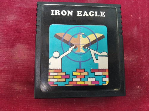 Iron Eagle / Tac-scan  ( Juego Atari 2600 ) 7v     _\(^o^)/_