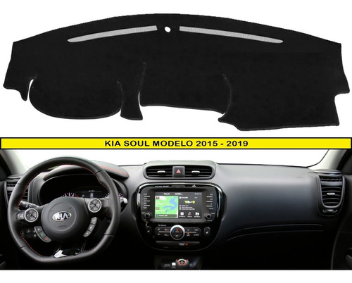 Cubretablero Automotriz Kia Soul Modelo 2015 - 2019 
