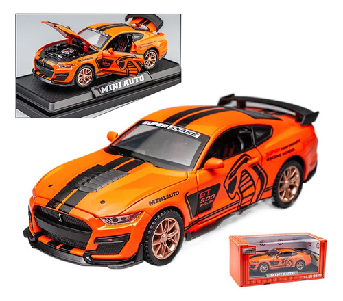 Ford Mustang Cobras Shelby Gt500 Miniatura Metal Auto 1: 32