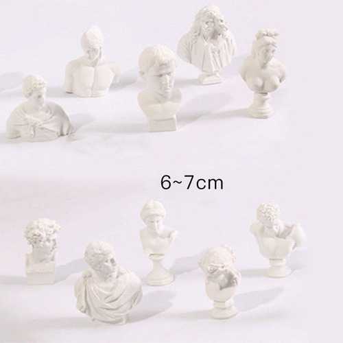 Estatua De Busto Esculturas Boceto De 10 Unidades/set Art