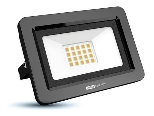 Reflector Proyector Led 30w Luz Fría/ Cálida Exterior Ip65 Color de la carcasa Negro Color de la luz Blanco frío