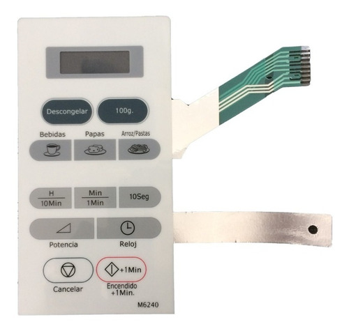 Panel Membrana De Microondas Samsung M6240