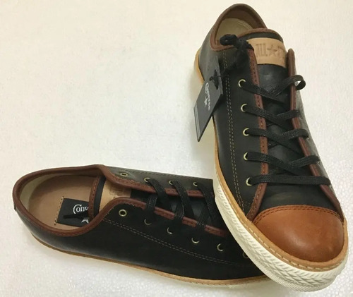 Tenis Converse Premium En Piel Lr Ox Verde Olivo | Envío gratis