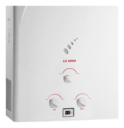 Aquecedor De Água Gás Glp Lorenzetti Lz 2000, 19 Litros