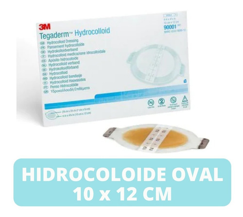 Tegaderm Hidrocoloide Oval 10x12cm 90001