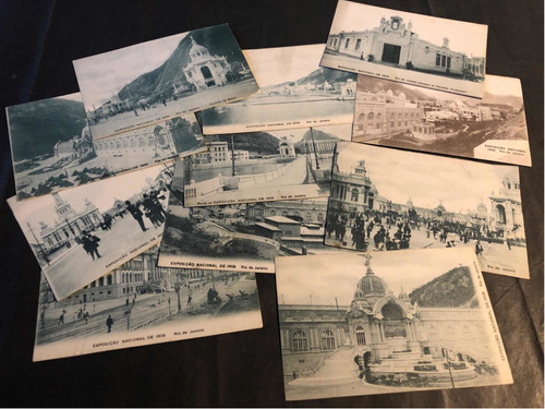 Antiguas Postales 1908 Rio De Janeiro. Set De 11.  53524