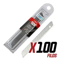 Comprar Repuesto Hoja Cutter Sdi Angosto (9 Mm.) Pack X100 Filos