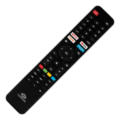 Controle Remoto Para Smart Tv Vizzion Linux Le43df20 Le50uhd