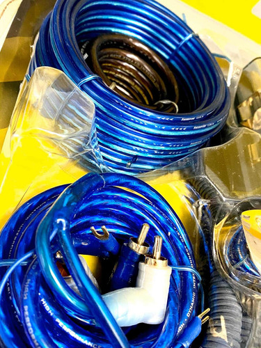Imagen 4 de 10 de Kit De Cables Combo Para Amplificador De Audio Pak48.2r