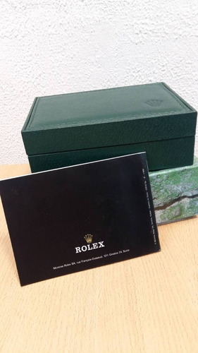 Set Caja Contracaja Y Manual Rolex 15200 Impecable (Usado)